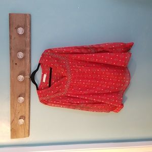 🍀NWOT Lucky Brand Long sleeve Blouse SZ XL